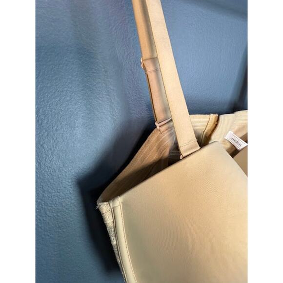 Auden Bra Women's Size 42DD Lightly Lined Strapless Bra Detachable Straps Nude - Picture 5 of 7